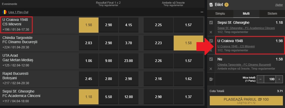 Formular de inregistrare la ContiCazino